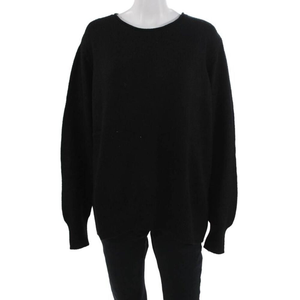 Renuar Unisex Black Pullover Sweater Size 2XL